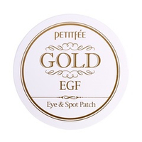 Патчи для глаз с коллоидным золотом и EGF Petitfee Gold&EGF Eye&Spot Patch 60шт