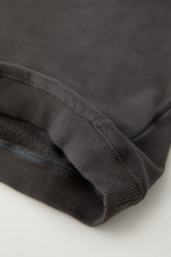 ZARA ОДНОТОННАЯ ТОЛСТОВКА С ПУГОВИЦЕЙ, АНТРАЦИТОВО-СЕРЫЙ