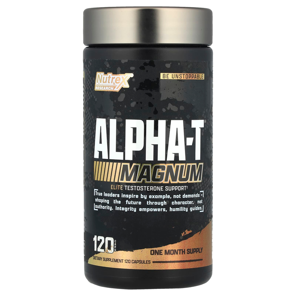 Nutrex Research, Alpha-T Magnum, 120 капсул