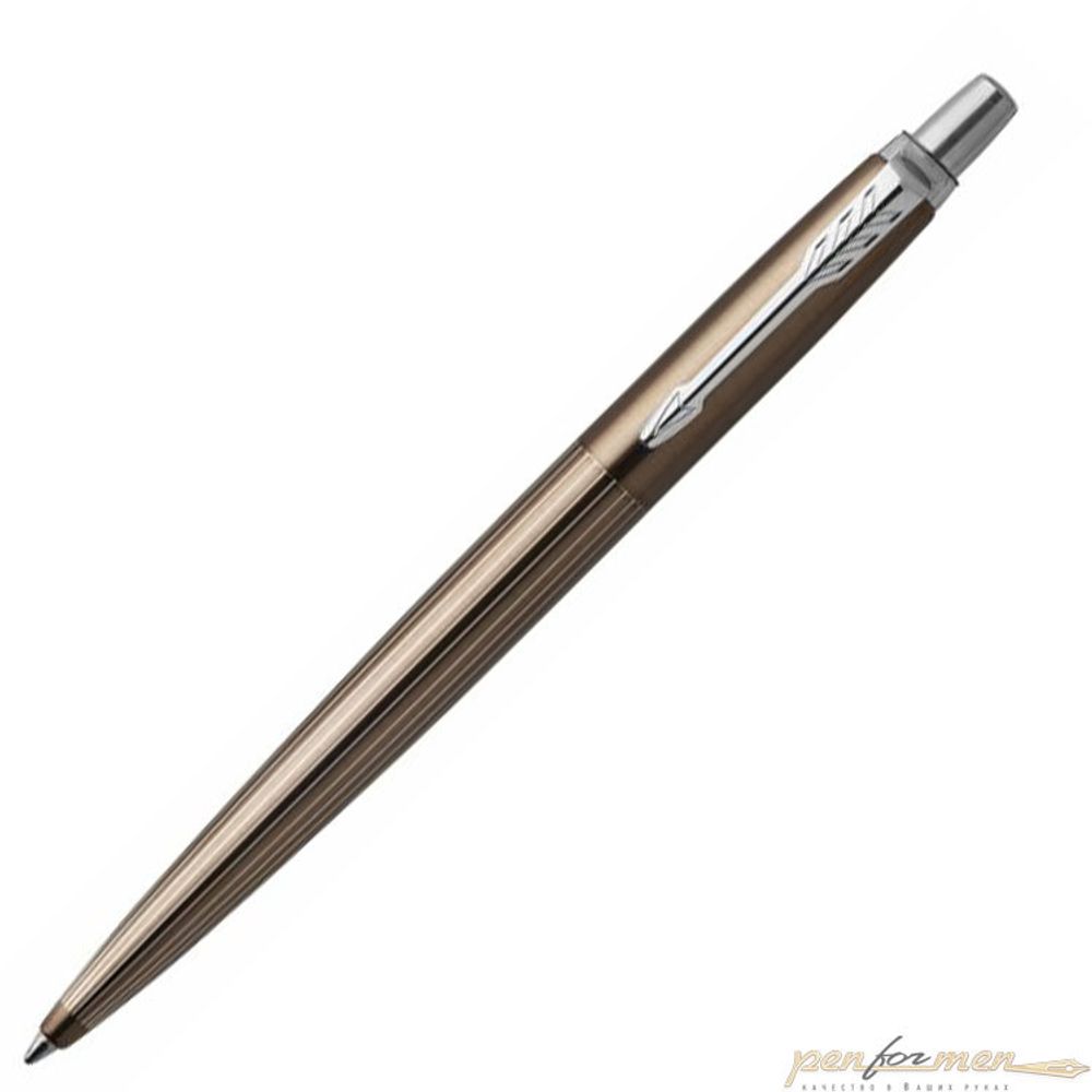 Шариковая ручка Parker Jotter Premium K176 Carlisle Brown Pinstripe CT (1953201)