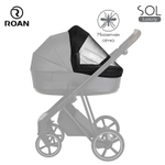 Детская коляска Roan Sol Luxury 2 в 1 RSL/4047 Mystic Blue/Rose Gold