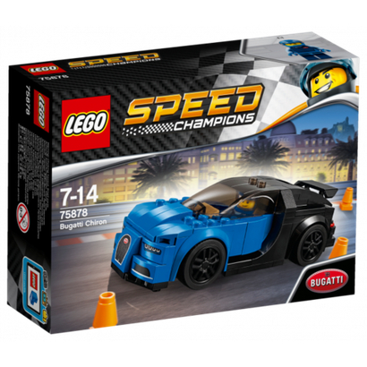 LEGO Speed Champions: Автомобиль Bugatti Chiron 75878