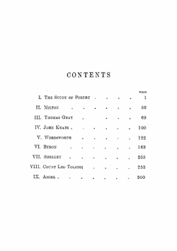 Essays in Criticism. Second Series | Matthew Arnold