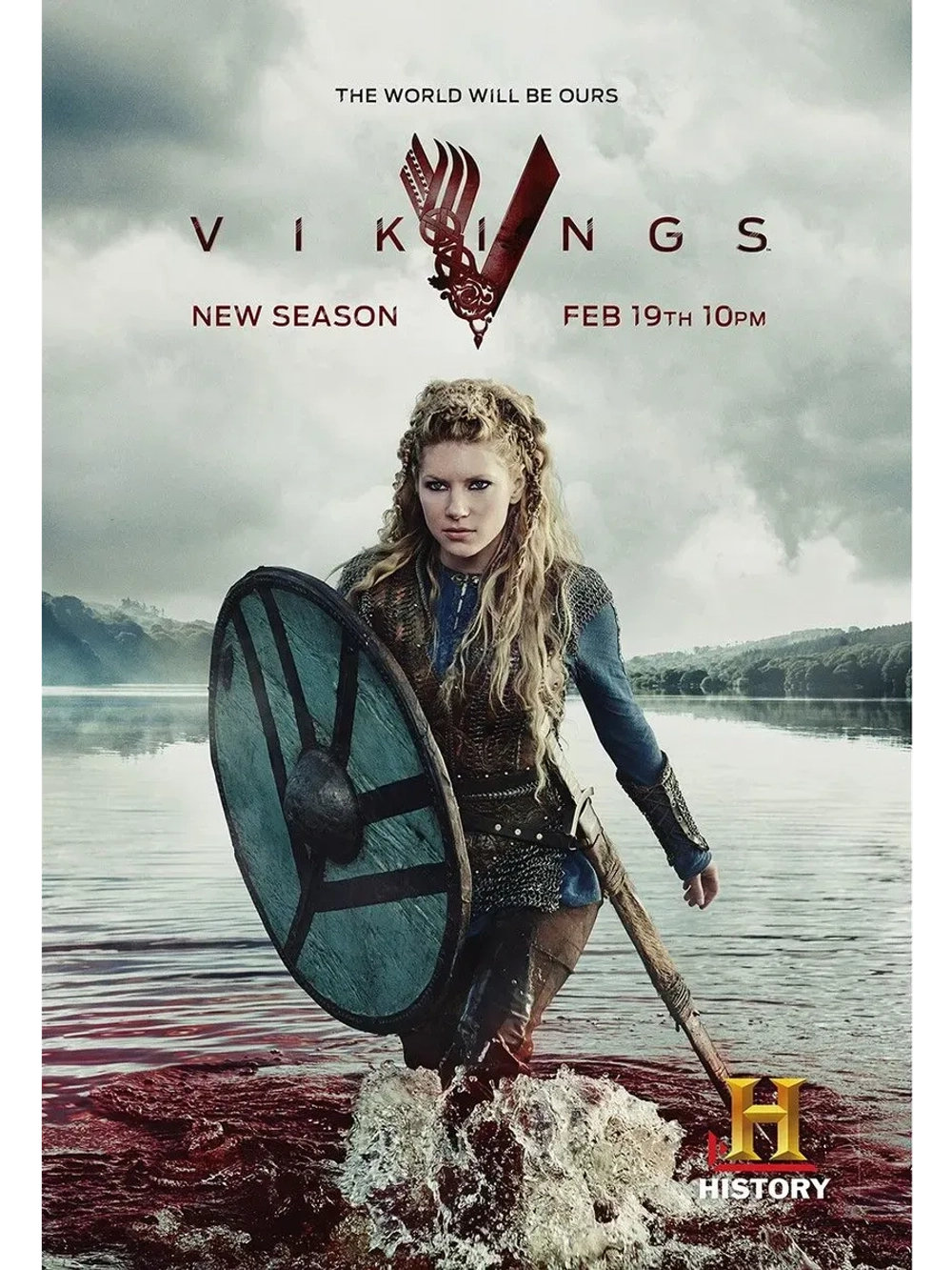 Викинги, 3 сезон (2013-2020) (КИНО USB)