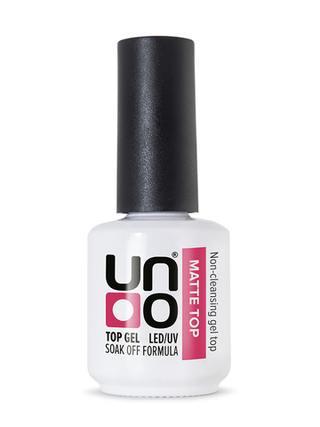 Uno Matte Top Coat - Матовое верхнее покрытие, 16мл