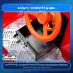 Качалка детская для игровой комнаты «Танец лошадок» 1,1×0,75×1,1 м