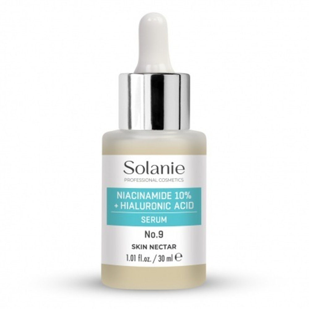 Сыворотка №9 с ниацинамидом и гиалуроновой кислотой Skin Nectar No.9 Niacinamide 10% + Hyaluronic acid Serum, 30 мл