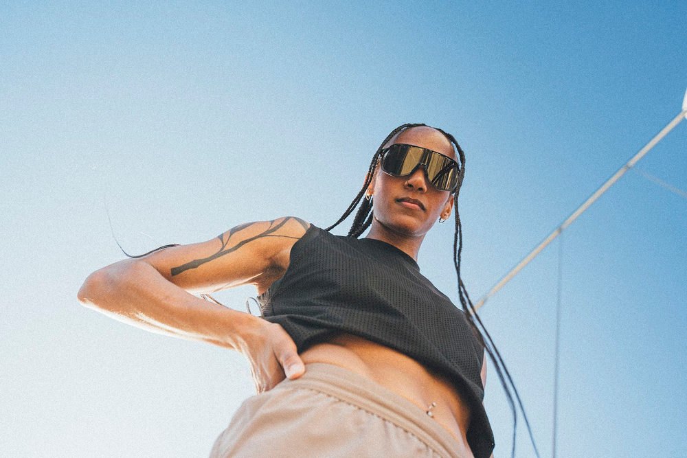 Спортивные очки 100% S2 - Gloss Black Havana - Soft Gold Mirror