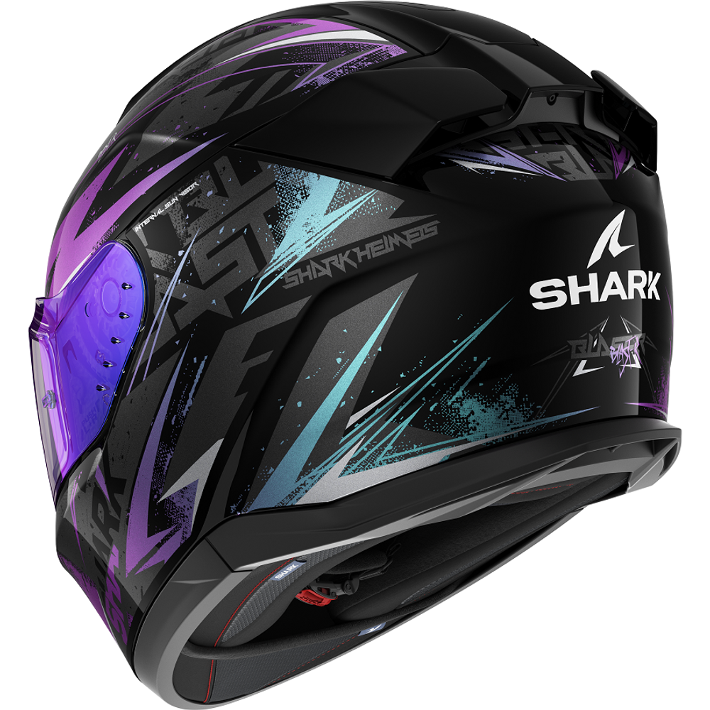 SHARK D-SKWAL 3 BLAST-R Black/Green/Glitter