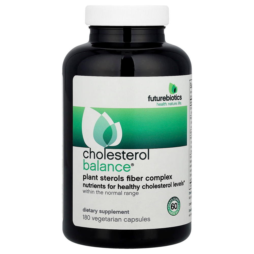 Futurebiotics, Cholesterol Balance, 180 вегетарианских капсул