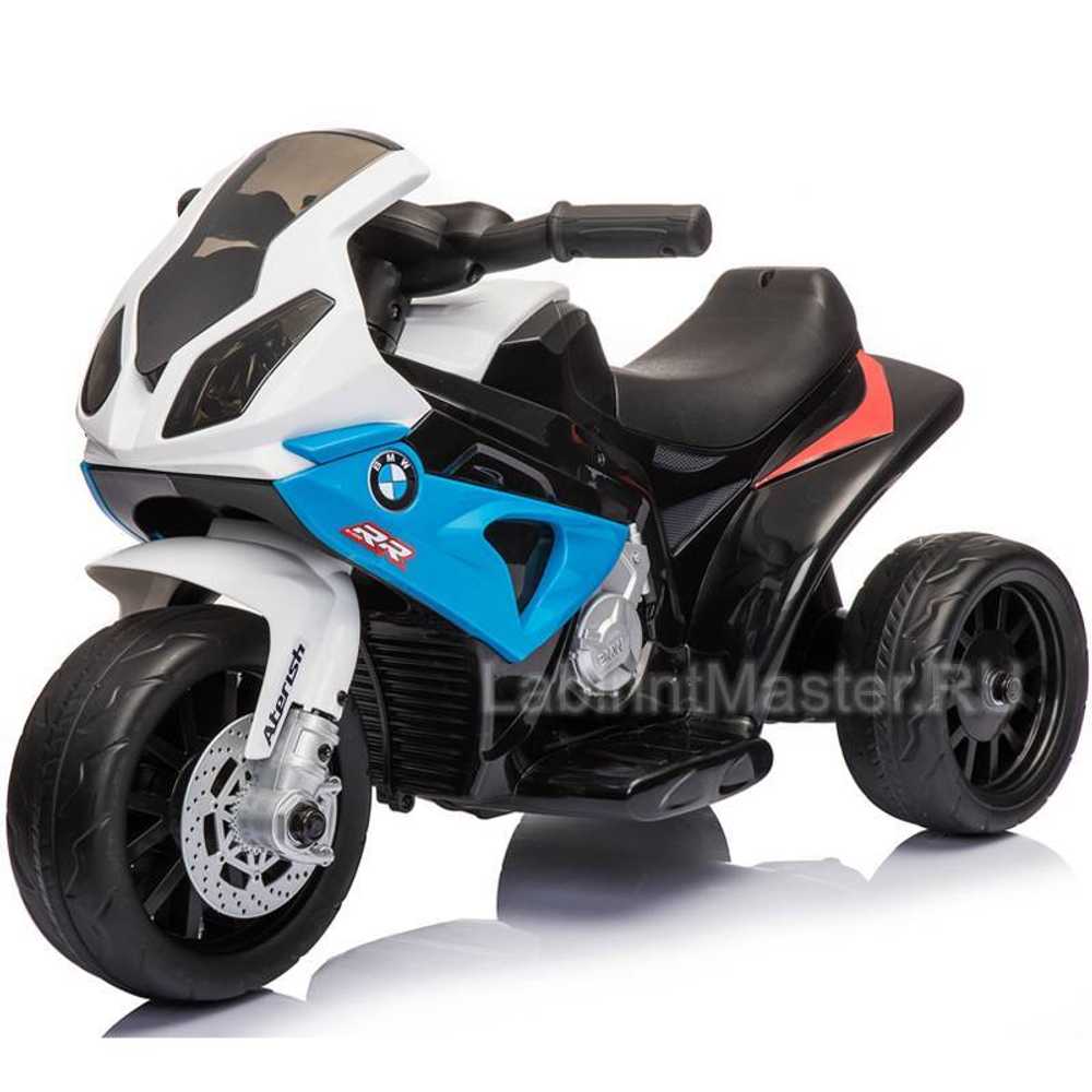Детский электромотоцикл "BMW S1000RR", голубой