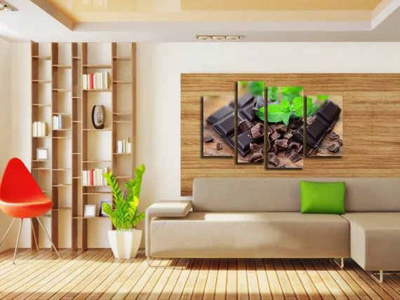 Модульная картина "Dark chocolate"