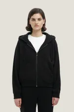 Худи Weme на молнии Оверсайз черный