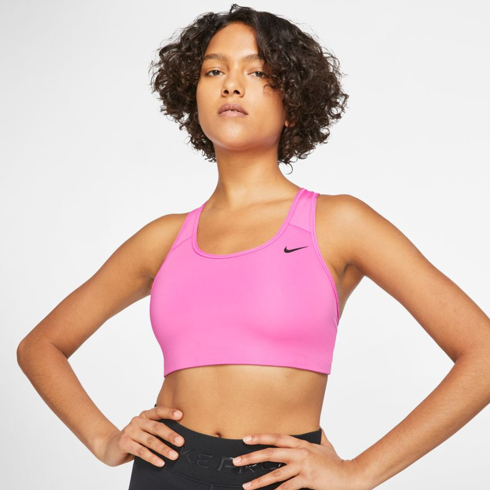 ТОП теннисный Nike Swoosh Bra Non Pad - active fuchsia/black