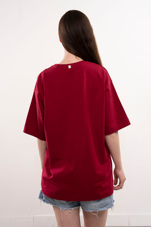 Оверсайз футболка со спущенным рукавом | + цвета