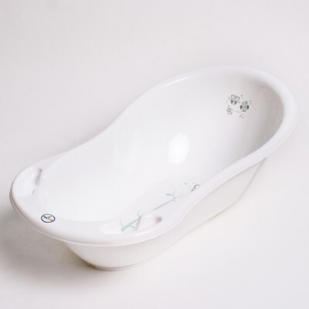 Ванна детская 86 см "Совы" серый