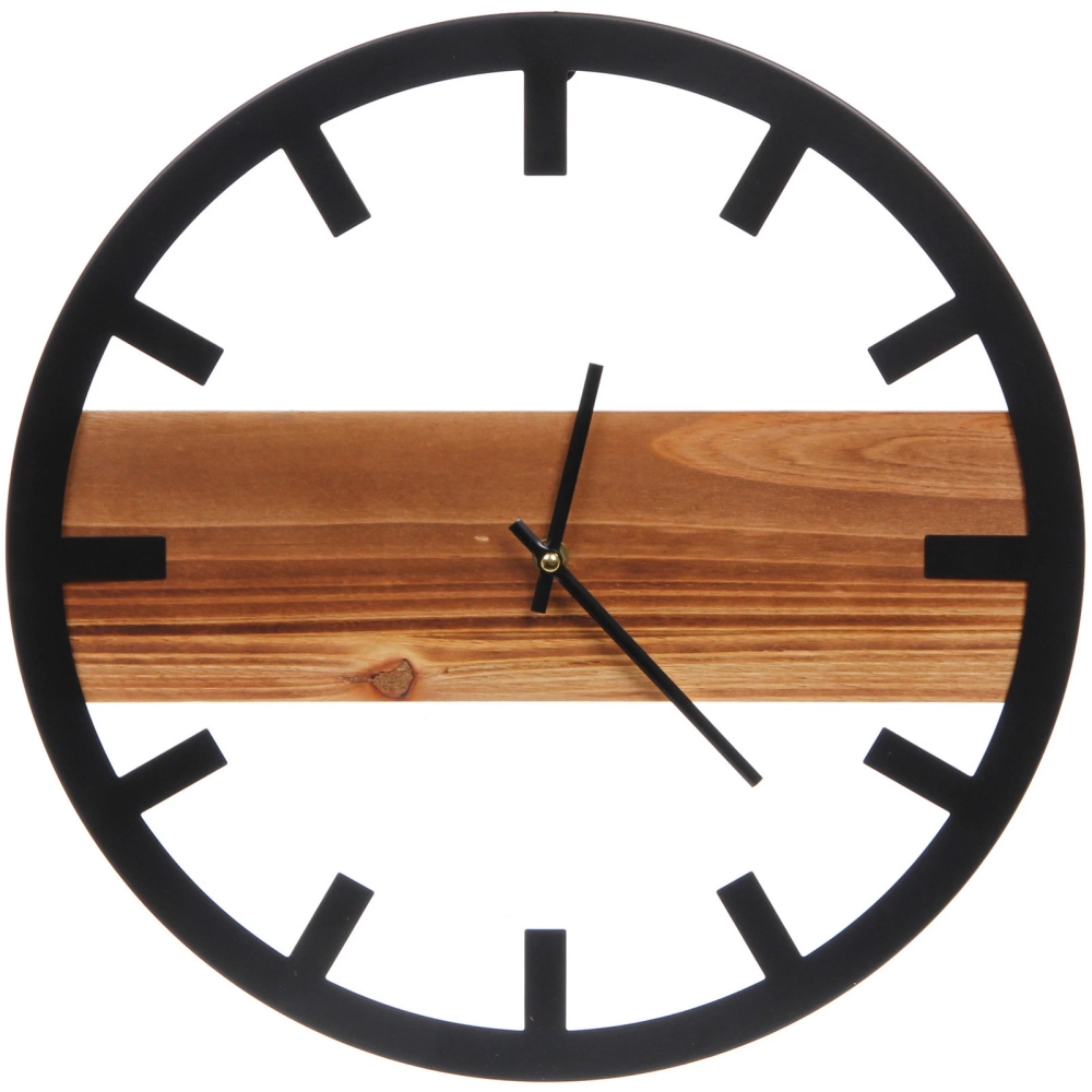 Часы настенные «LOFT HOME « 40см, дерево