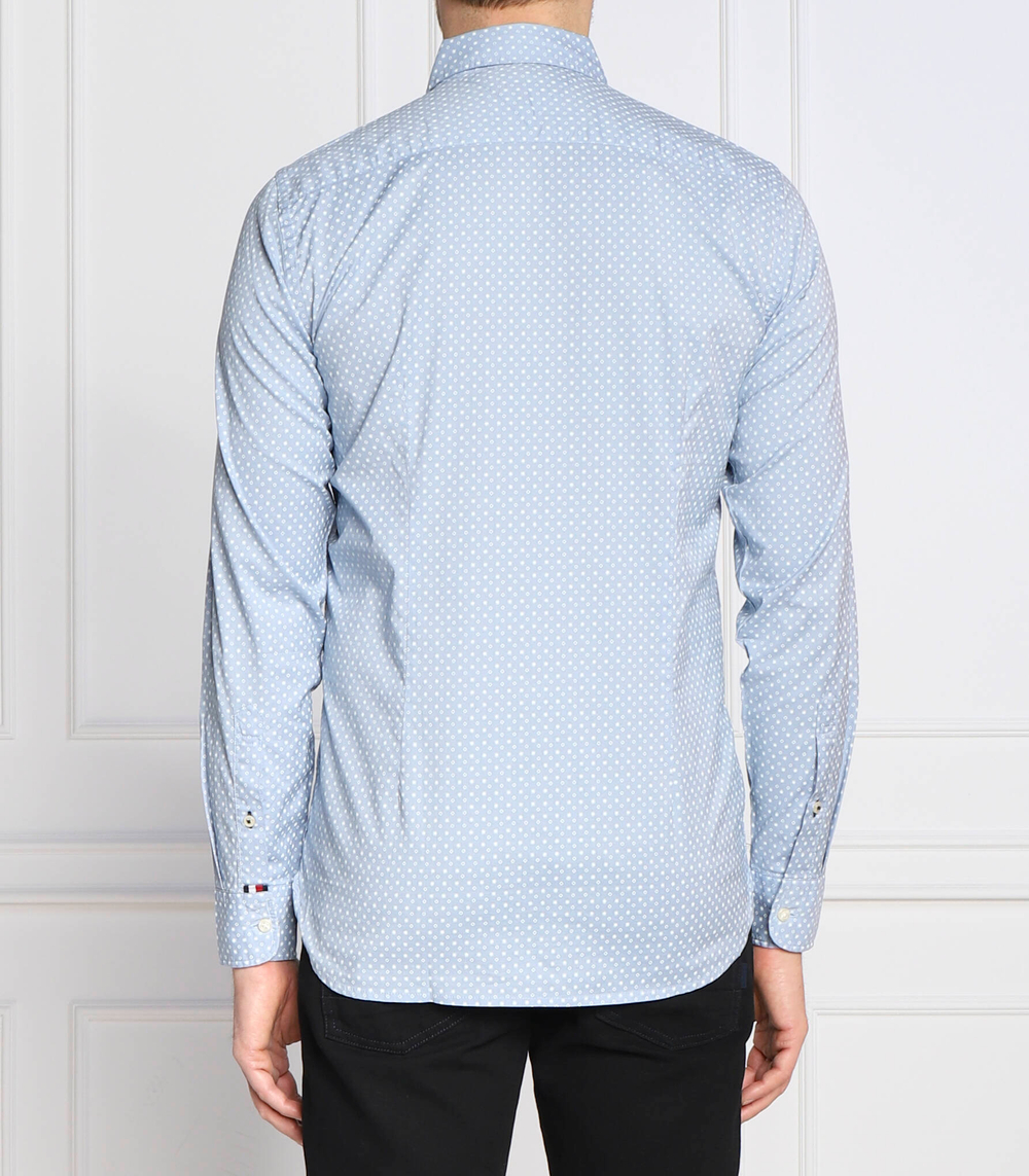 рубашка natural soft foulard Tommy Hilfiger - голубой(MW0MW29154)