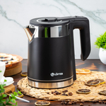 Чайник электрический Lofter, GMB-255-blk, чер, 1.7 л, 1500 Вт, ск нагр элем, нерж