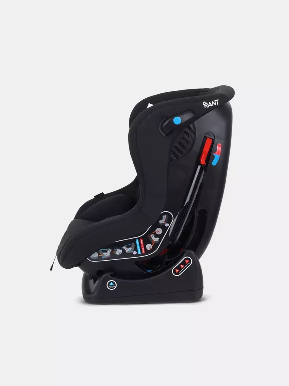 Автокресло Rant Pilot 0/1 (0-18 кг) Black