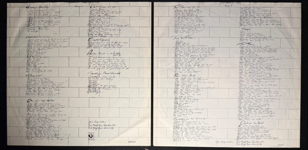 Pink Floyd ‎– The Wall 2LP (Германия)