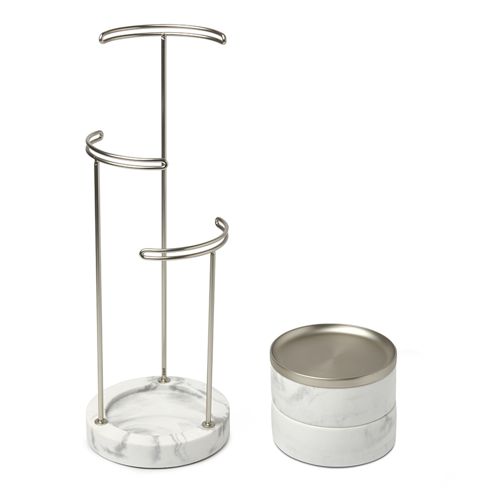 Шкатулка для украшений Tesora белая