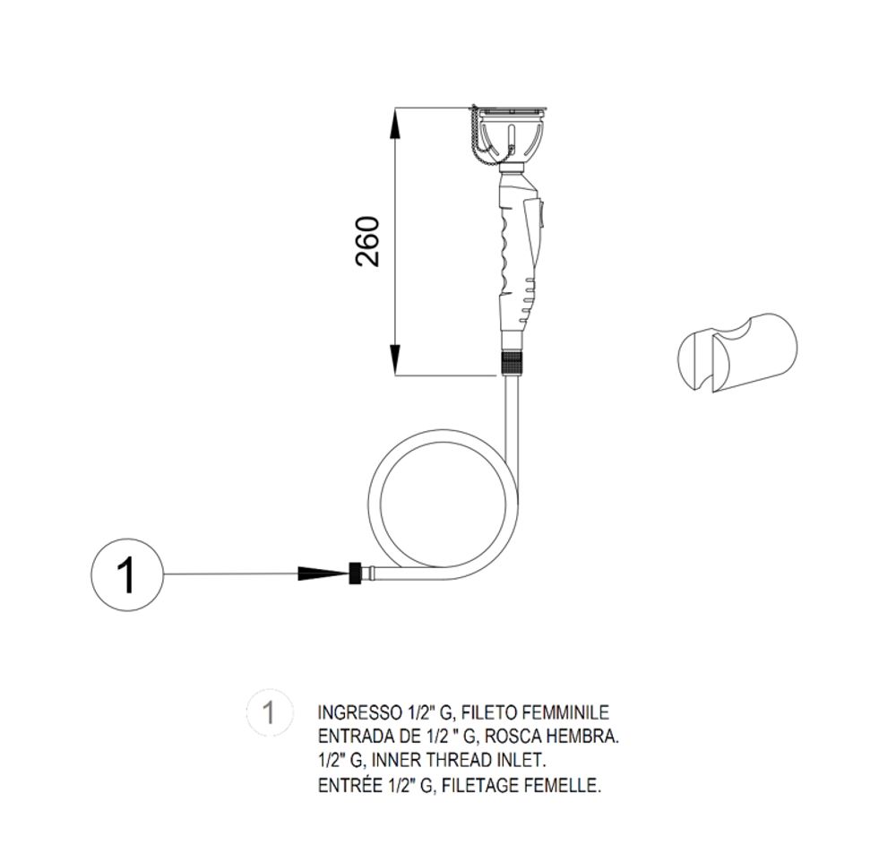 Аварийный фонтан для промывки глаз нерж. сталь BOCCHISF SC431 зеленый