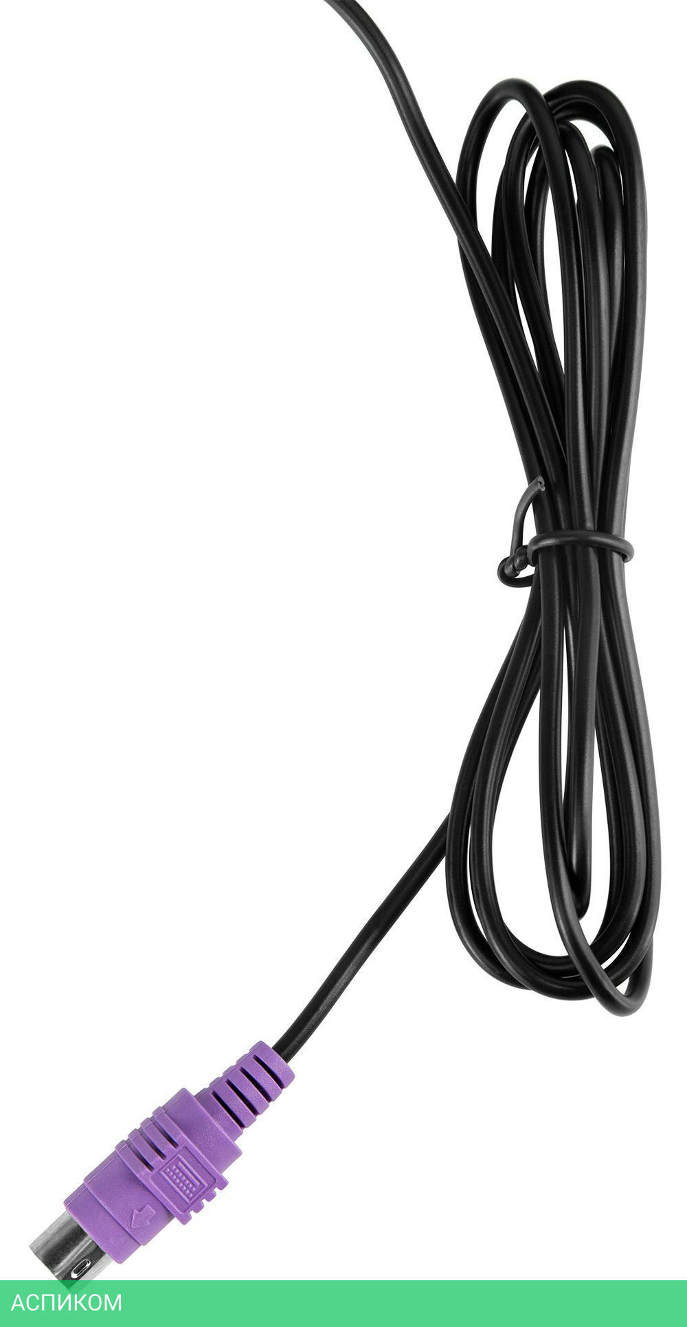 Клавиатура Oklick 180M PS/2 черный