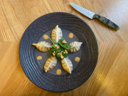 🏆Кухонный нож Alexander S N690 Camo G10