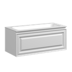 Тумба с раковиной Sancos Very 100 см VR100W bianco