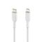 Кабель Belkin BoostCharge Lightning - USB-C 1м белый (CAA003BT1MWH)