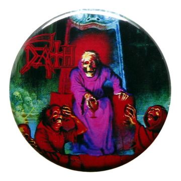 Значок Death Scream Bloody Gore 36 mm (199)