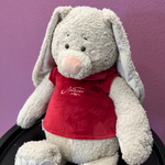 Заяц Вито в кофте, 37 см.