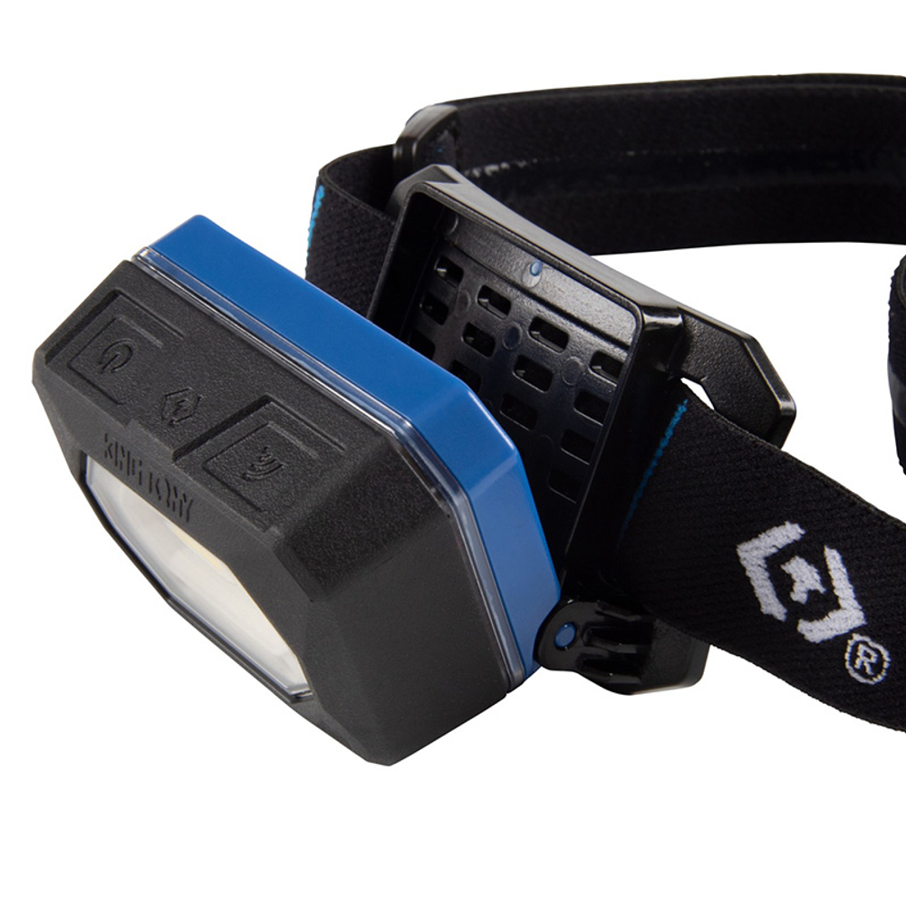 KING TONY (9TA522) Фонарь светодиодный, налобный, 1 Led COB, 3,7 В