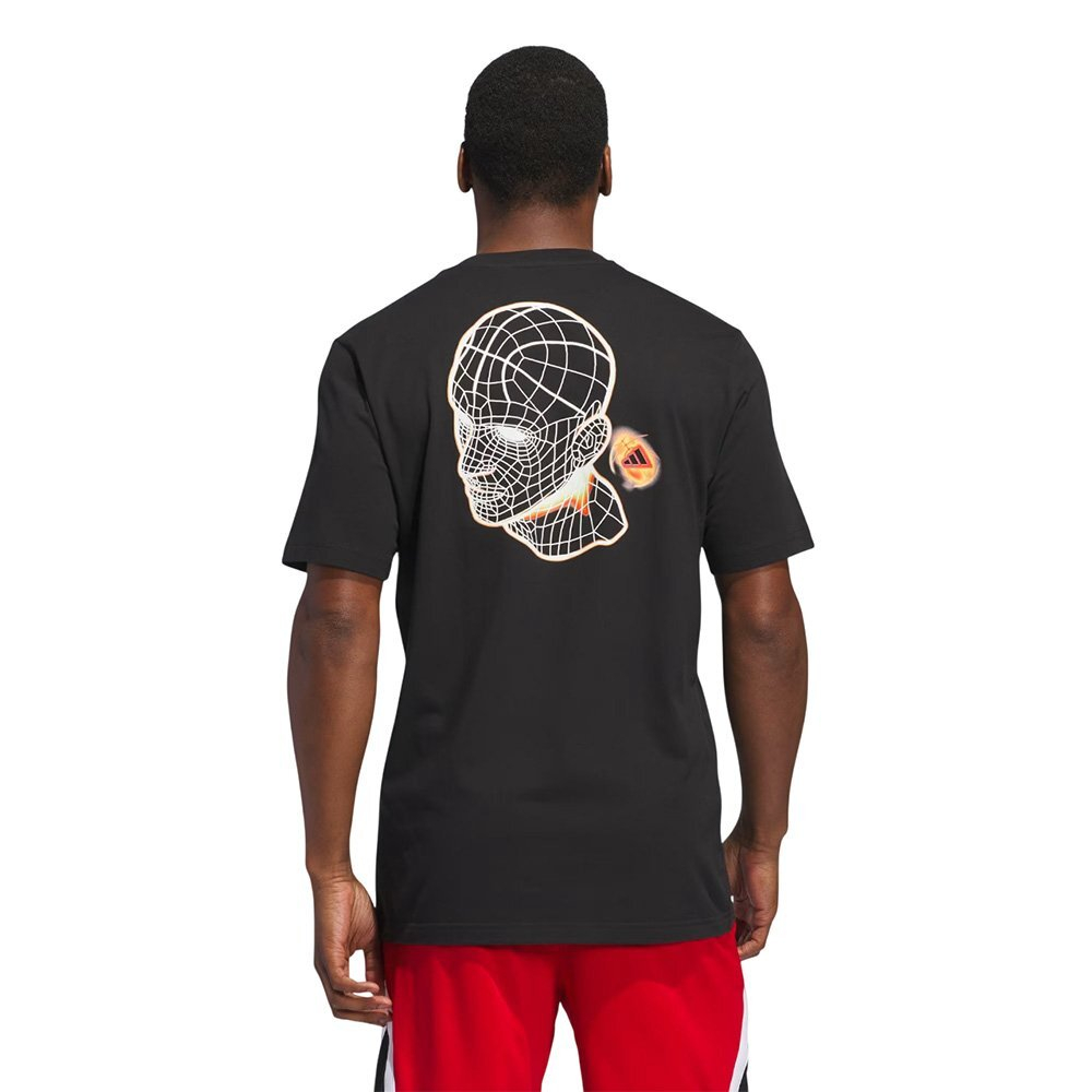 Баскетбольная футболка adidas Mind Trips Graphic T-shirt Black