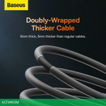 Кабель Baseus CoolPlay 2m Black (CAKW000301)