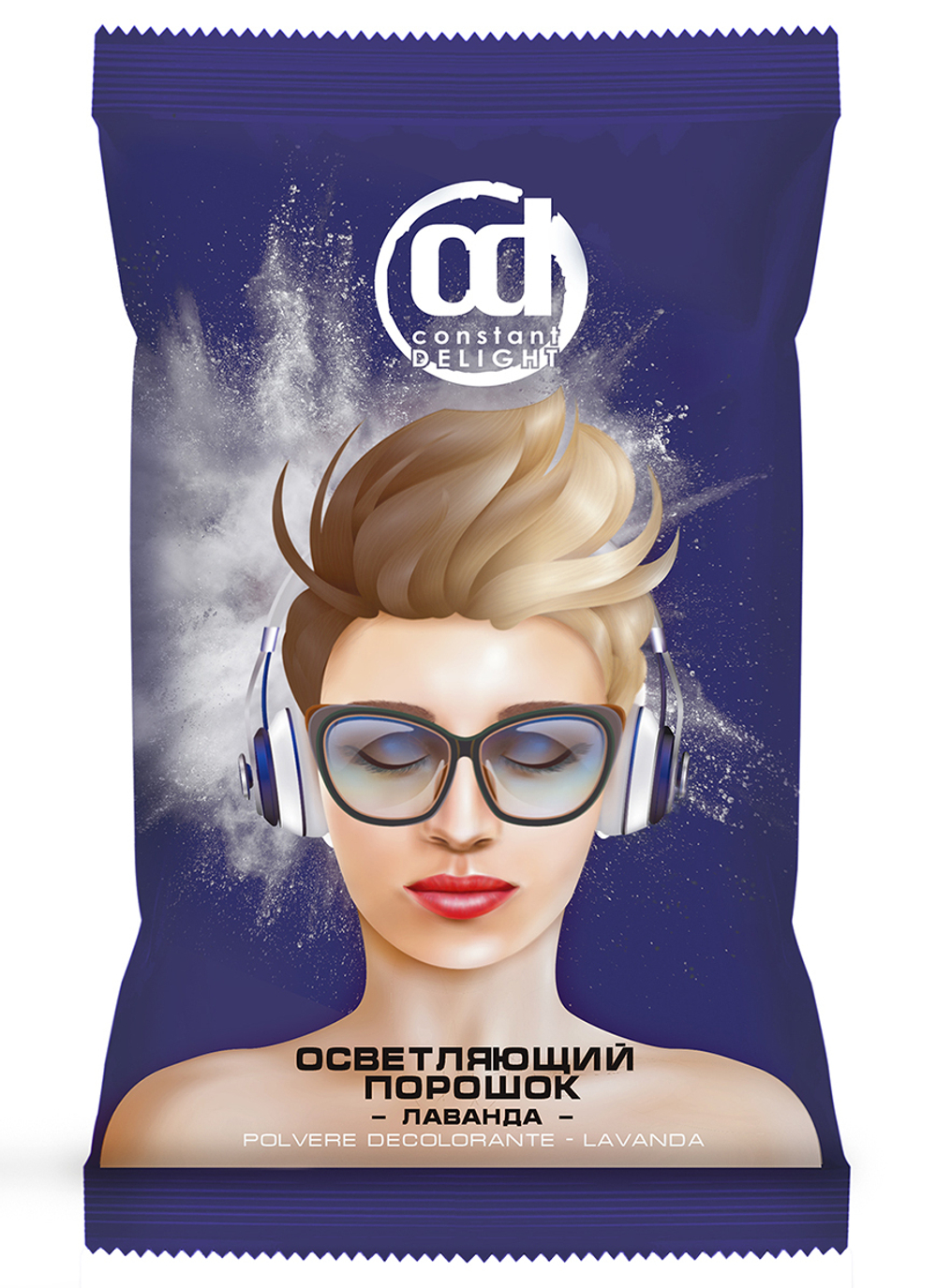 CD Осветляющий порошок 500 гр Лаванда Фиолетовый (пакет)