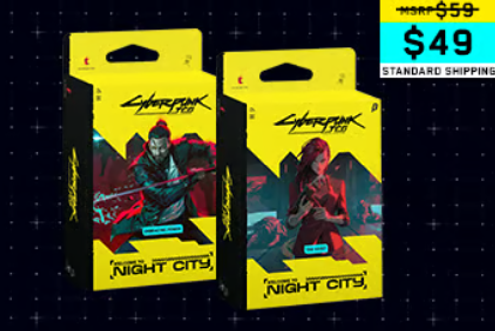 Cyberpunk TCG - настольная игра