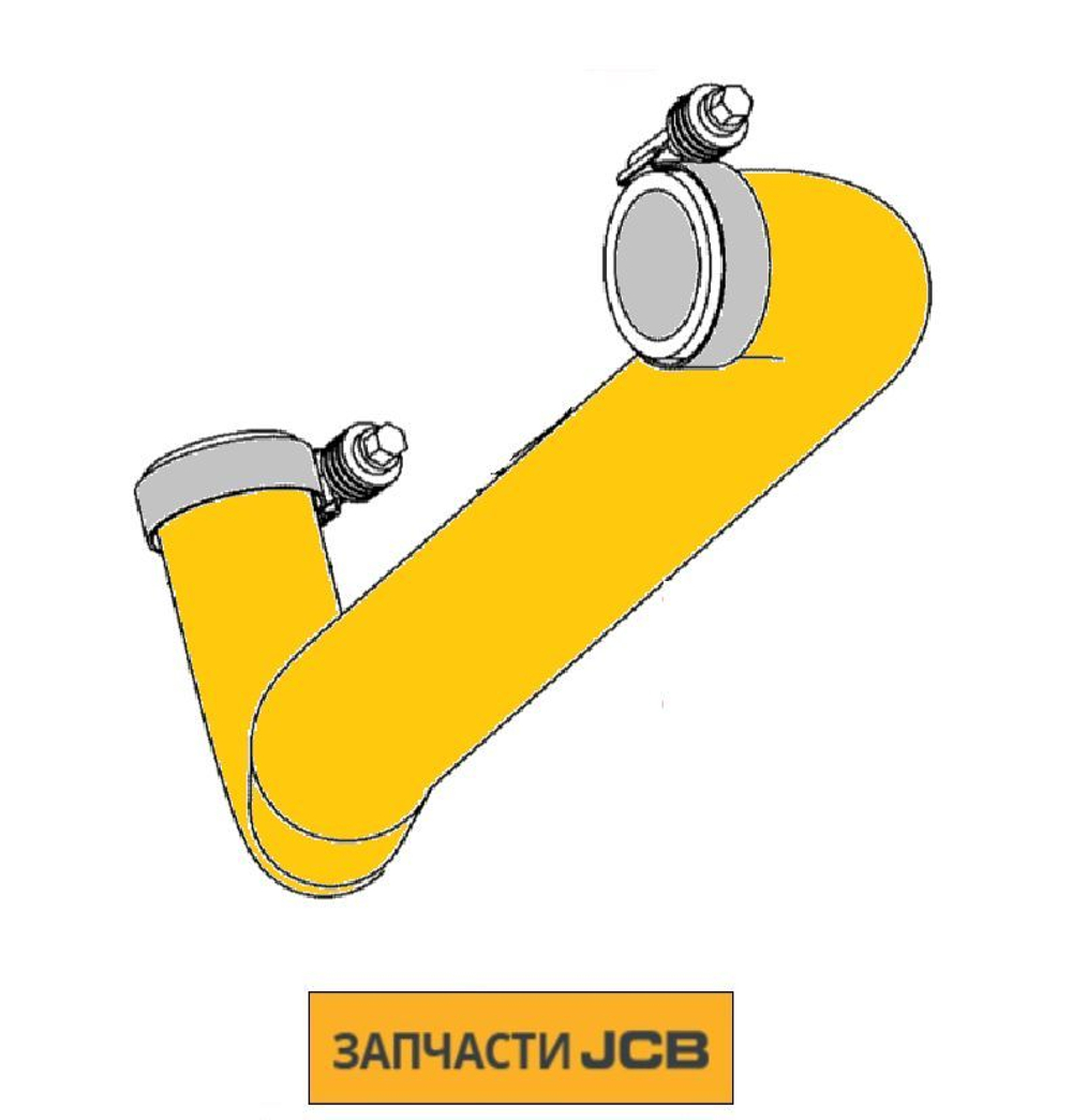 Патрубок JCB 333/K3115