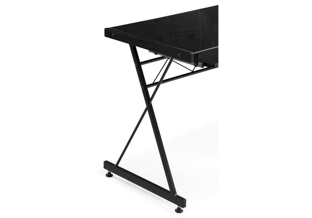 Компьютерный стол Kros 140х55х101 black