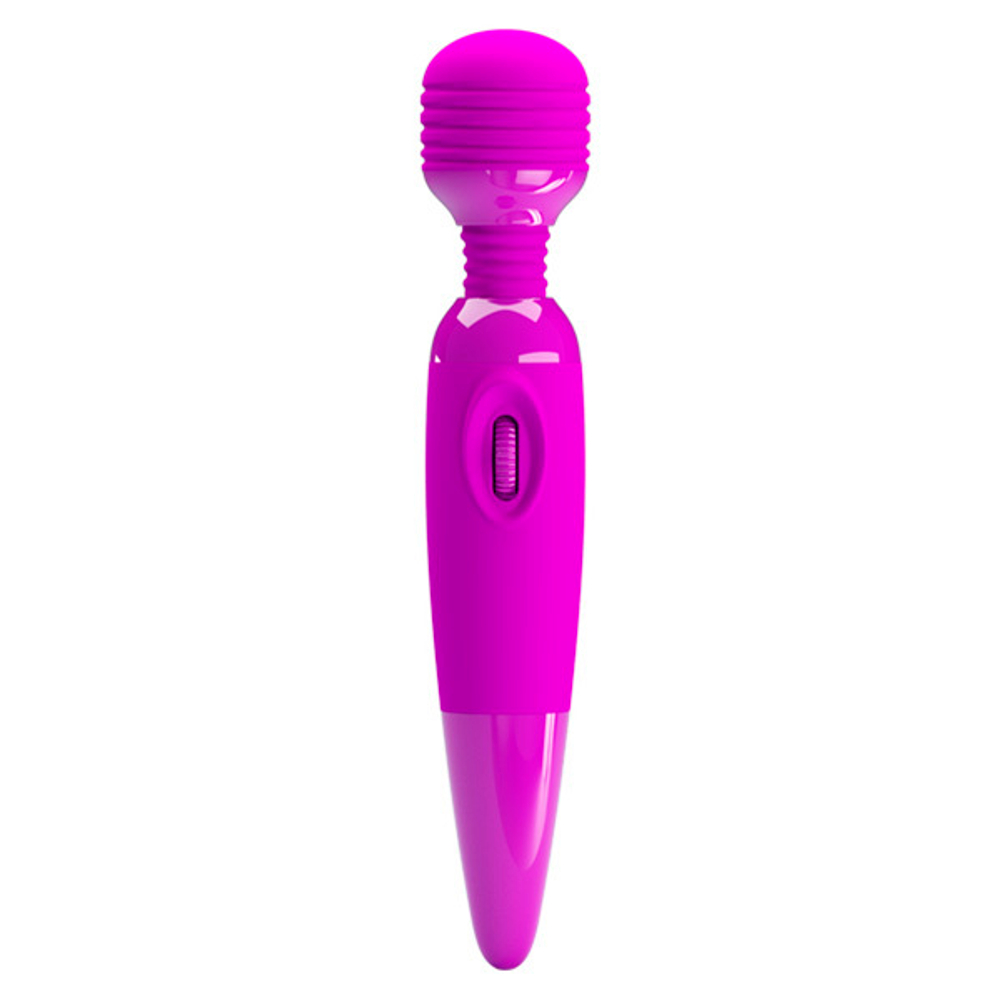 Лиловый вибромассажер 25см Baile Pretty Love Power Wand BW-055009-1