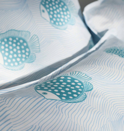 Наволочка 50х70 Elegante Float 2297R/4 морская волна