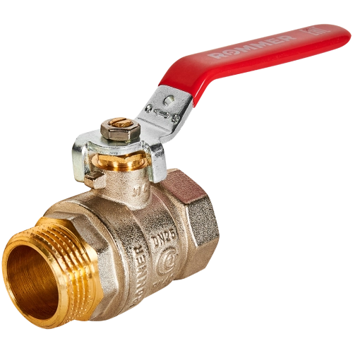 Rommer шаровой кран 1/2" ВН/НР, ручка рычаг RBV-0002-0210315