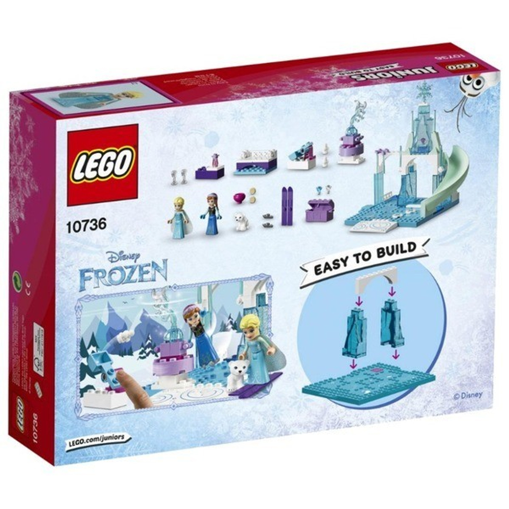 LEGO Juniors: Игровая площадка Эльзы и Анны 10736 — Anna & Elsa's Frozen Playground — Лего Джуниорс Подростки