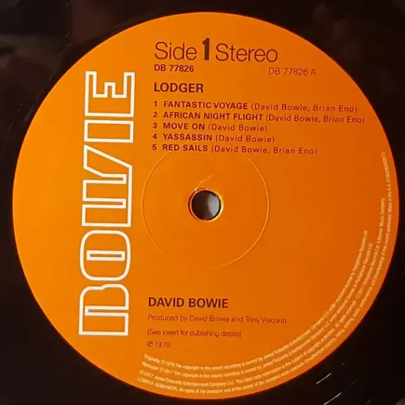 David Bowie - Lodger