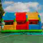 Коммерческий надувной батут «Зверята с крышей 2» без горки, 8*6*5 м