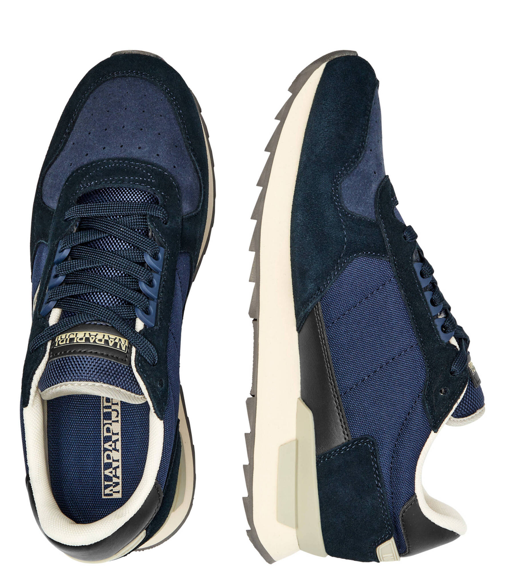 Кожаные кроссовки Napapijri - темно-синий(NP0A4IJL)