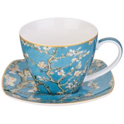 ЧАЙНЫЙ НАБОР LEFARD "ЦВЕТУЩИЙ МИНДАЛЬ" (В. ВАН ГОГ) НА 4 ПЕР. 8 ПР. 250 МЛ (КОР=8НАБ.)