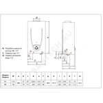 Водонагреватель газовый проточный FAST EVO 14 C Ariston 3632129