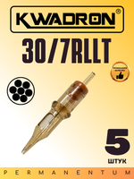 Картридж для татуажа "KWADRON Round Liner 30/7RLLT" блистер 5 шт.